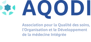 Aqodi logo et texte